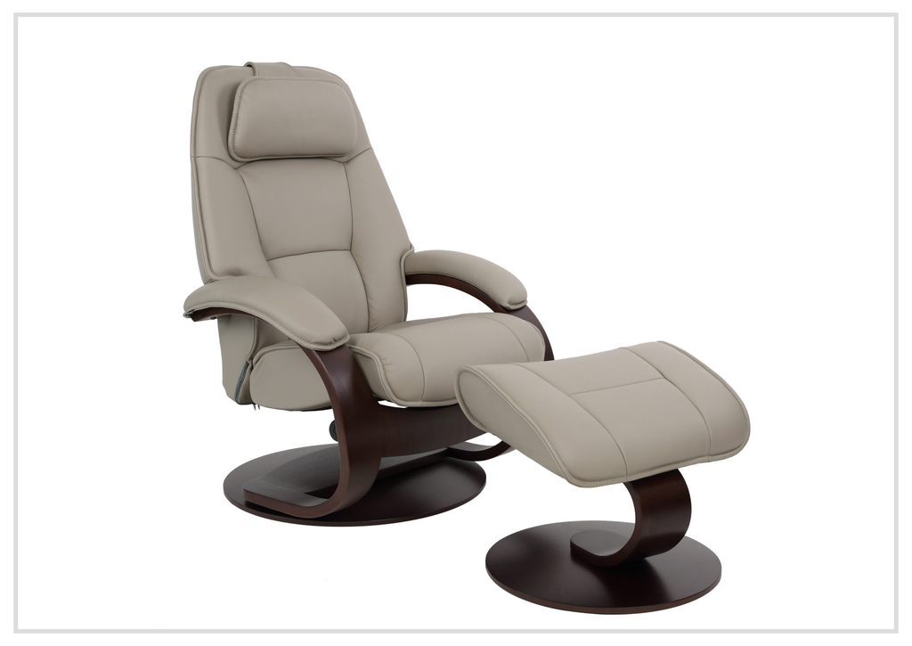 Admiral C Recliner Chair | Foot Stool | Swivel Base | Fjords