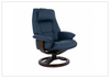 Admiral R Recliner Chair | Foot Stool | Swivel Base | Fjords