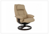 Admiral R Recliner Chair | Foot Stool | Swivel Base | Fjords