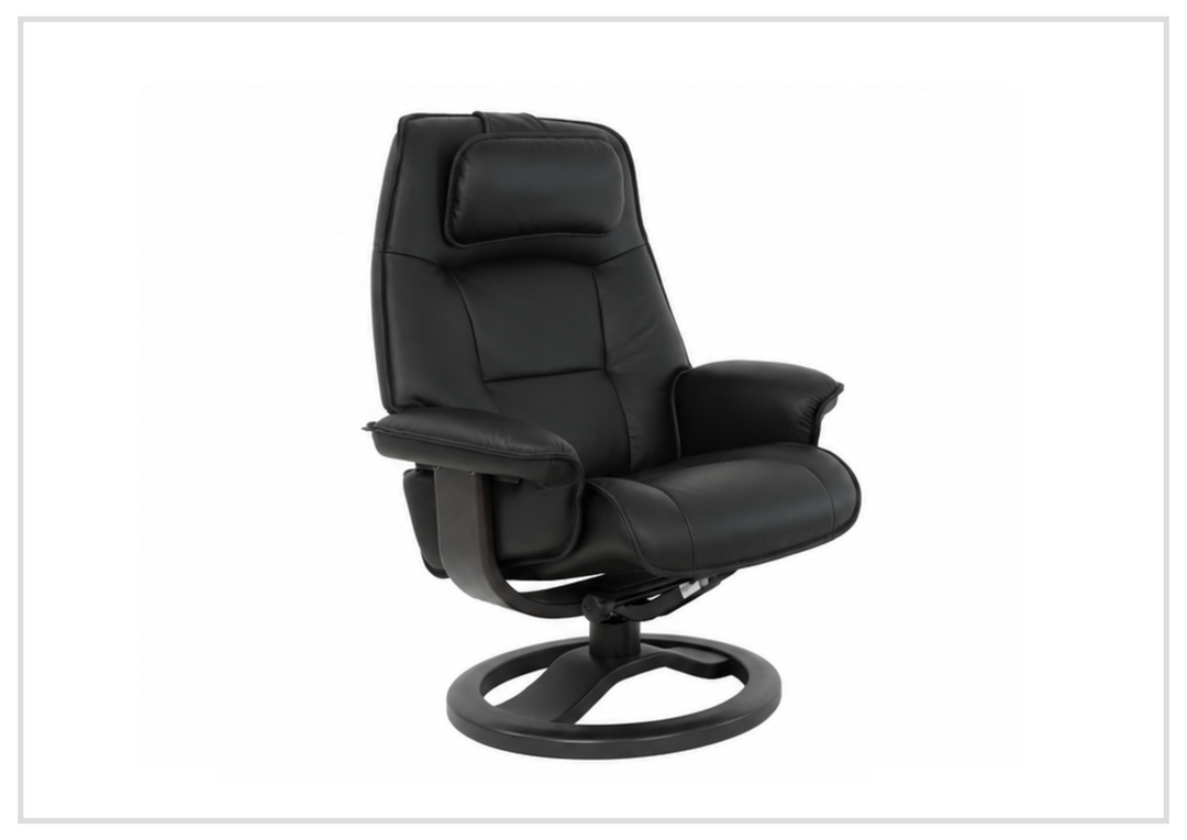 Admiral R Recliner Chair | Foot Stool | Swivel Base | Fjords