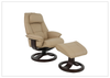 Admiral R Recliner Chair | Foot Stool | Swivel Base | Fjords