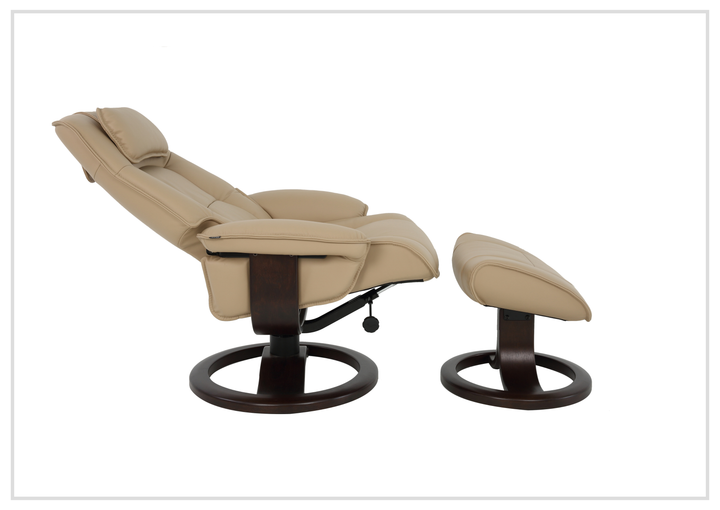 Admiral R Recliner Chair | Foot Stool | Swivel Base | Fjords