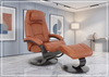 Admiral C Recliner Chair | Foot Stool | Swivel Base | Fjords