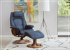 Admiral R Recliner Chair | Foot Stool | Swivel Base | Fjords