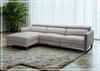 Gio Italia Alessio 3-Seater Premium Leather Sectional Sofa With Headrest