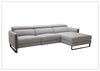 Gio Italia Alessio 3-Seater Premium Leather Sectional Sofa With Headrest-Jennihome