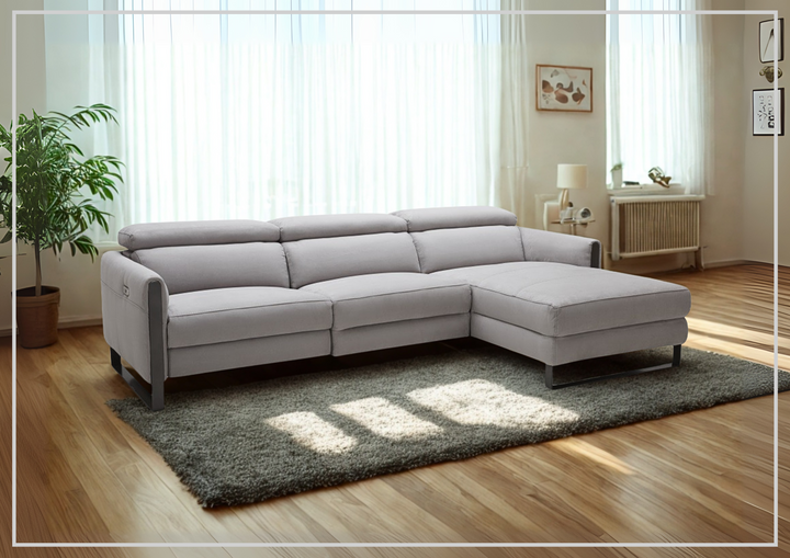 Gio Italia Alessio 3-Seater Premium Leather Sectional Sofa With Headrest-Jennihome