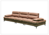 Altavion Leather Stationary Sofa | S-Spring Seat Construction | Klaussner