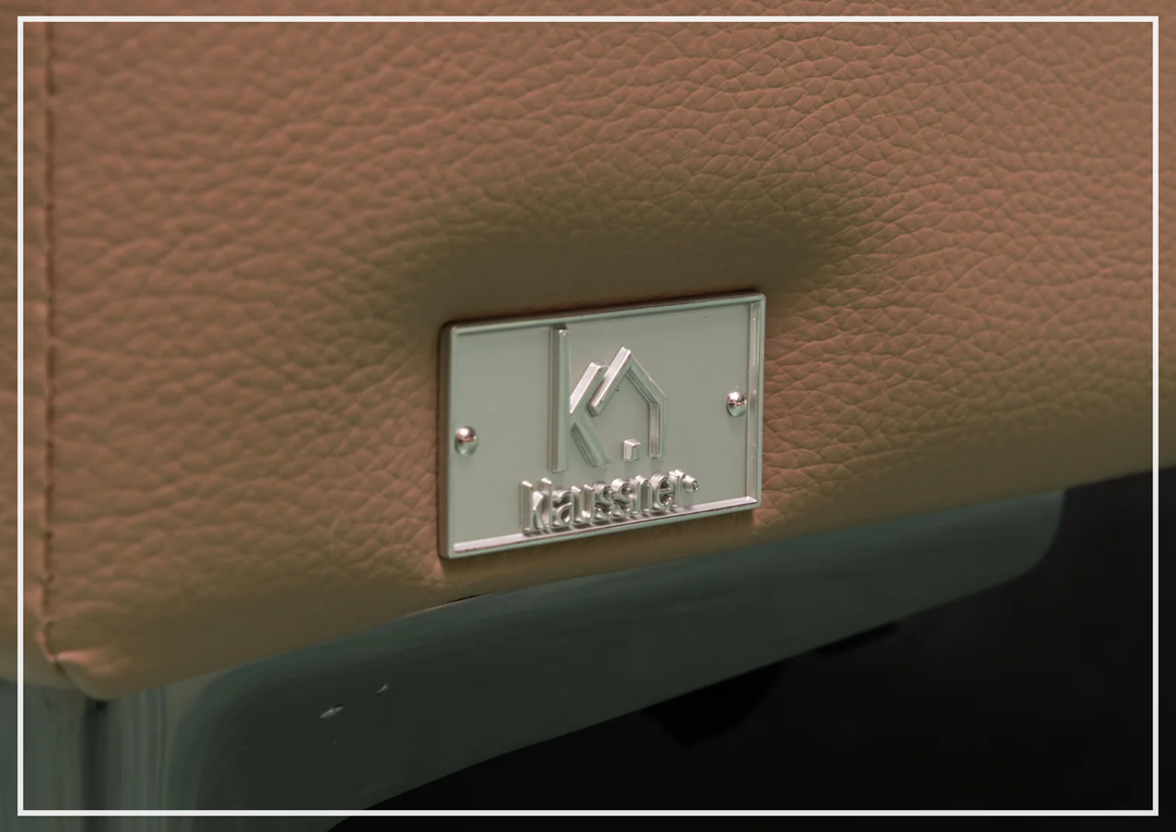 Altavion Leather Stationary Sofa | S-Spring Seat Construction | Klaussner