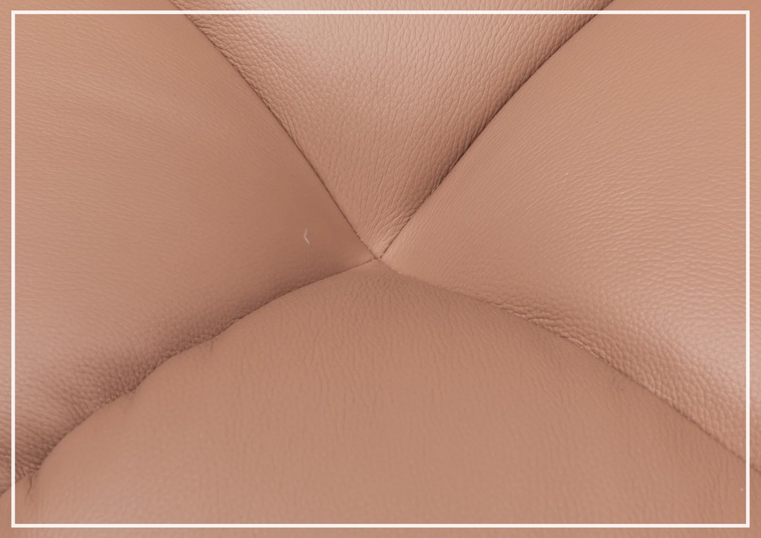 Altavion Leather Stationary Sofa | S-Spring Seat Construction | Klaussner