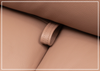 Altavion Leather Stationary Sofa | S-Spring Seat Construction | Klaussner