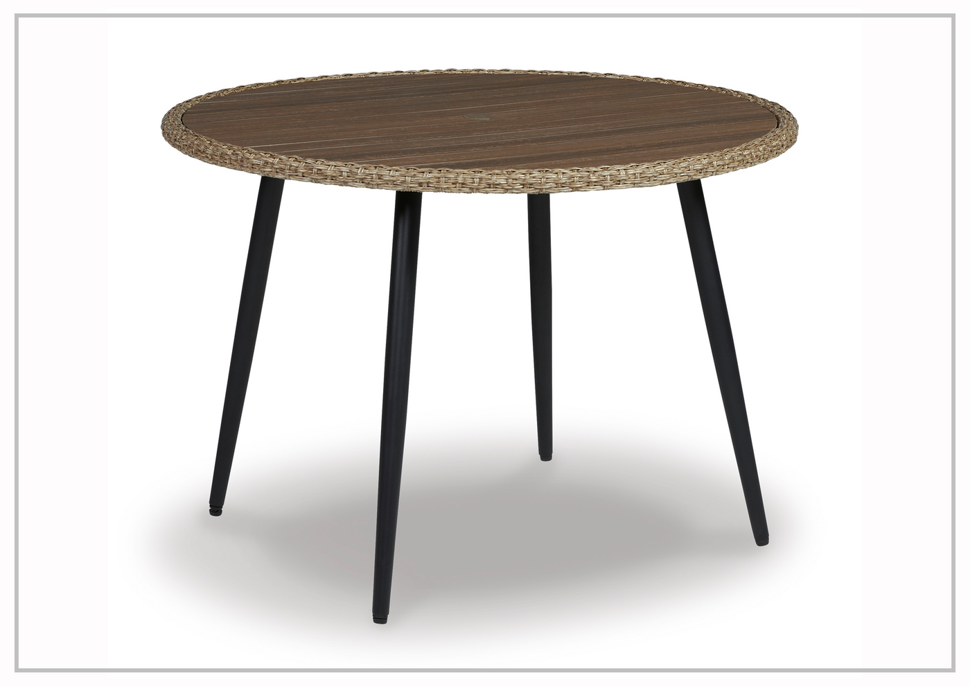 Gio Italia Home Amaryllis Round Outdoor Patio Dining Table