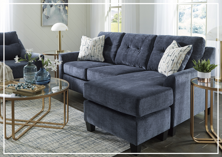 Gio Italia Ammonite Queen Sectional Sleeper Sofa With Chaise-Jennihome