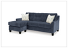 Gio Italia Ammonite Queen Sectional Sleeper Sofa With Chaise-Jennihome