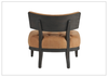 Archie Leather Chair | Tufted Seats | Curved Back | Universal Furniture - Jennihome