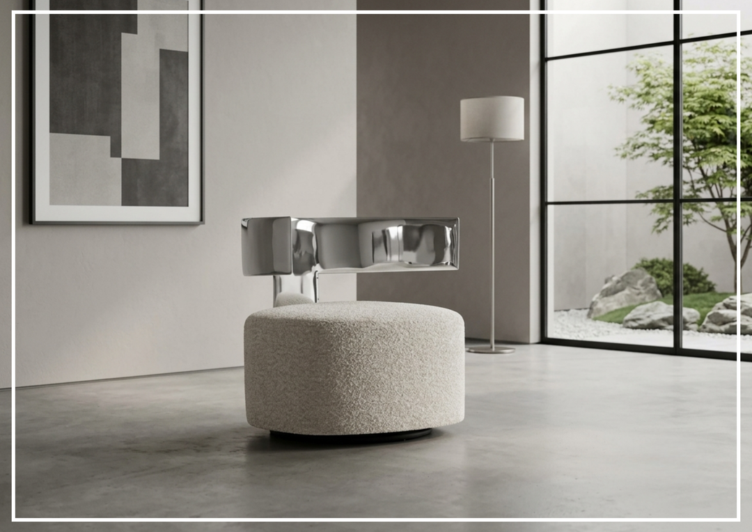 Ares Fabric Swivel Chair | Swivel Base | Shelter Arm | Bernhardt-Jennihome