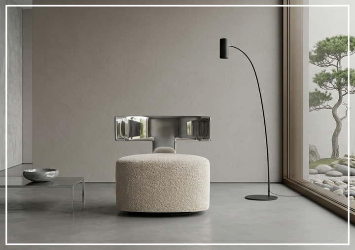 Ares Fabric Swivel Chair | Swivel Base | Shelter Arm | Bernhardt-Jennihome