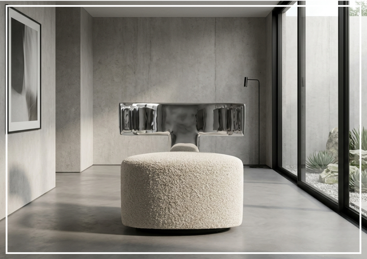 Ares Fabric Swivel Chair | Swivel Base | Shelter Arm | Bernhardt-Jennihome