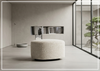 Ares Fabric Swivel Chair | Swivel Base | Shelter Arm | Bernhardt-Jennihome
