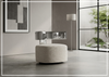 Ares Fabric Swivel Chair | Swivel Base | Shelter Arm | Bernhardt-Jennihome