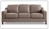 Hydeline Bella 3-Seater Stationary Leather Sofa with Track Arms