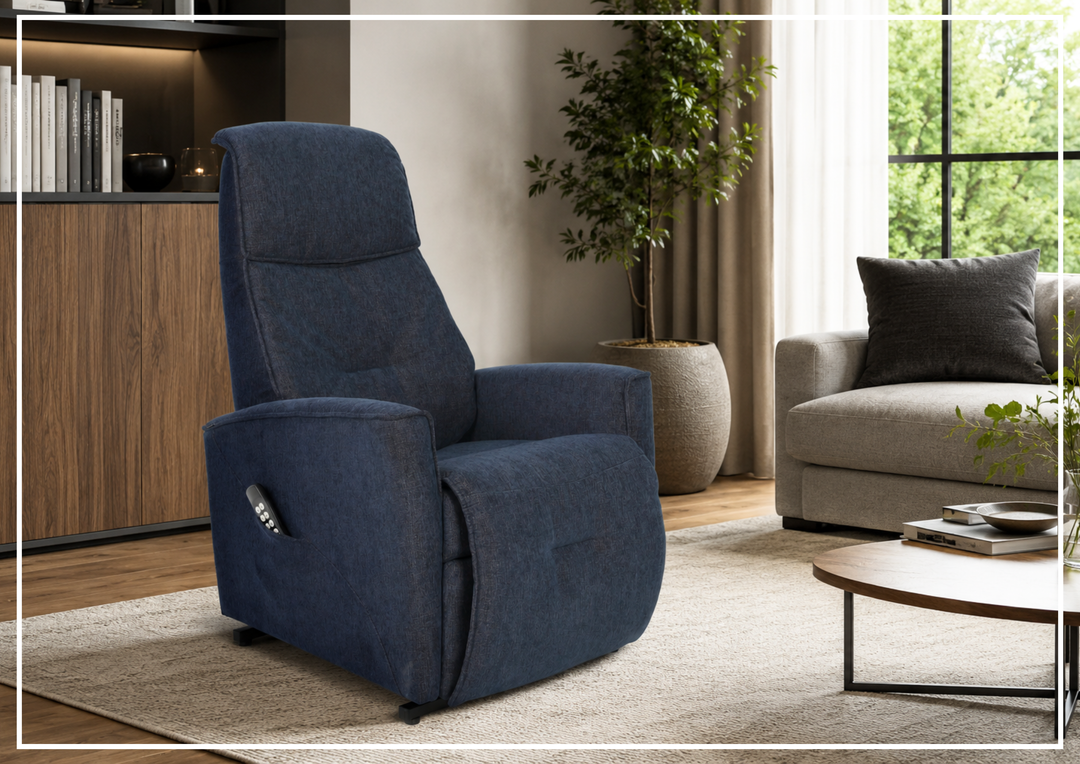 Austin 3 Motor Lift Recliner Chair | Motorized Headrest | Fjords