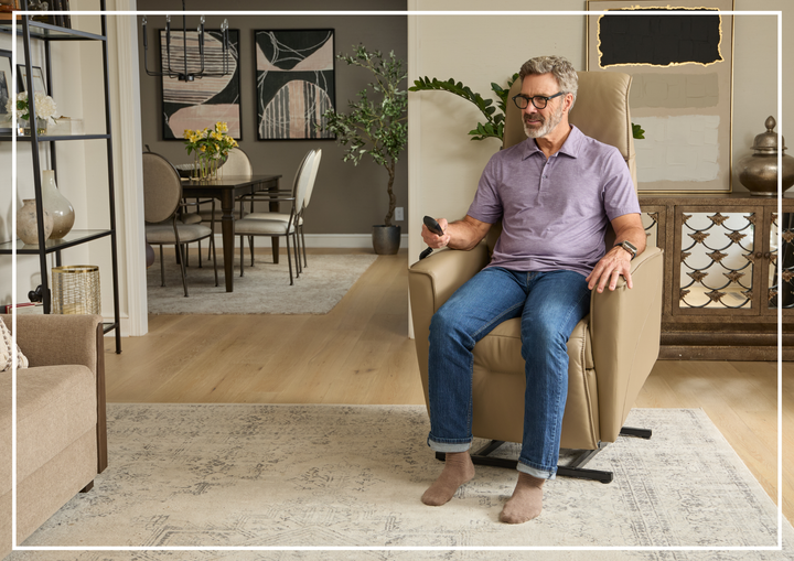 Austin 3 Motor Lift Recliner Chair | Motorized Headrest | Fjords