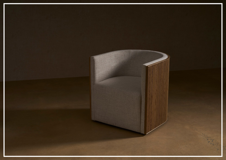 Universal Furniture Tanner Swivel Fabric Swivel Accent Chair with Skylark Finish-Jennihome