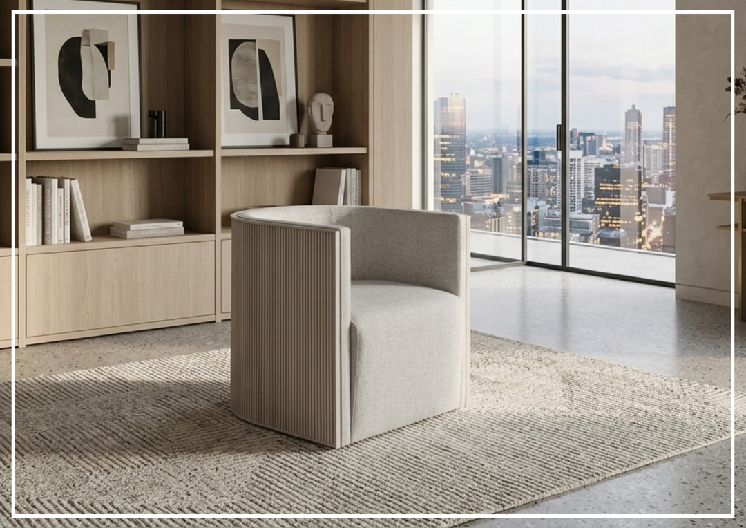 Universal Furniture Tanner Swivel Fabric Swivel Accent Chair with Skylark Finish-Jennihome