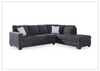 Gio Italia Aventri Full Sleeper Sectional with Chaise