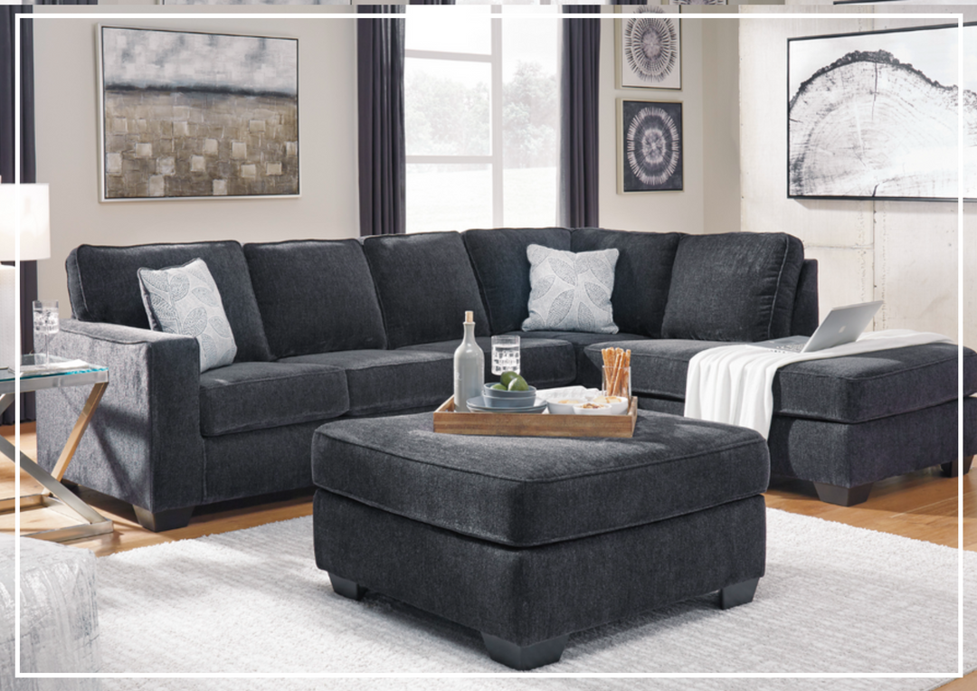 Gio Italia Aventri Full Sleeper Sectional with Chaise