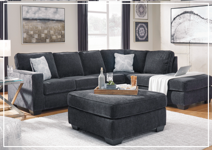 Gio Italia Aventri Full Sleeper Sectional with Chaise