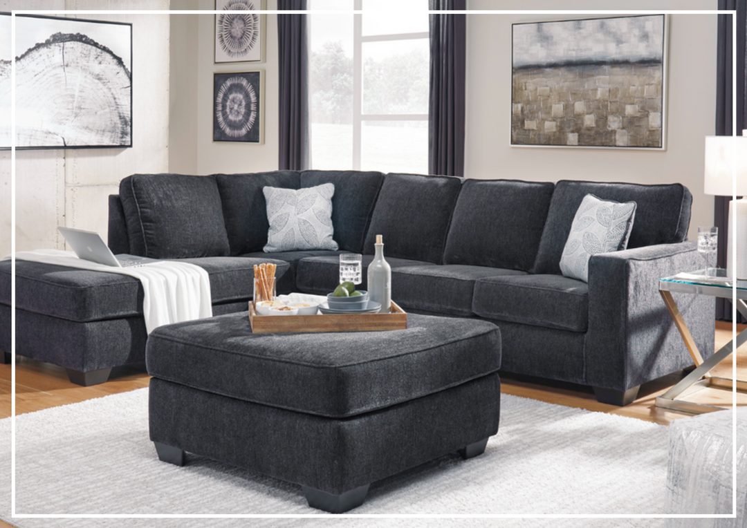 Gio Italia Aventri Full Sleeper Sectional with Chaise