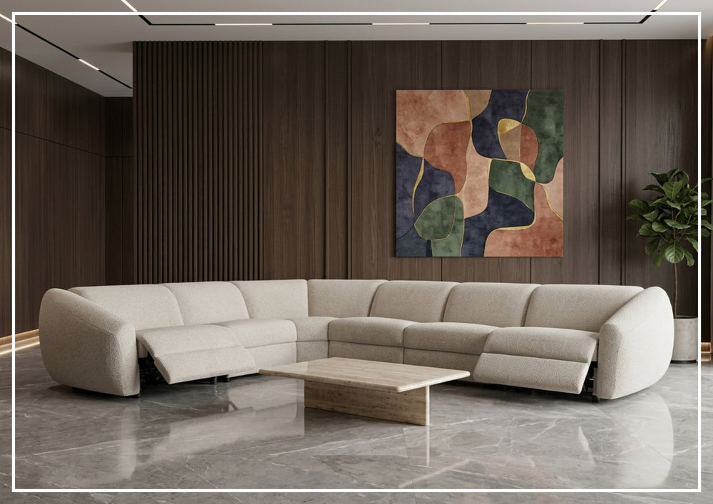 Avignon Fabric Motion Sectional Sofa | Power Headrest | Bernhardt-Jennihome
