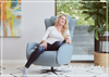 Axel Leather Power Recliner Chair | Swivel Glider Base | Fjords