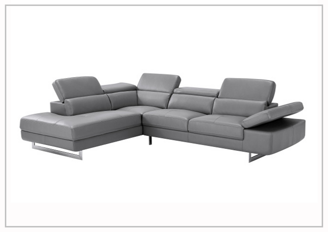 Gio Italia Barts Sectional Sofa with Motion Headrests