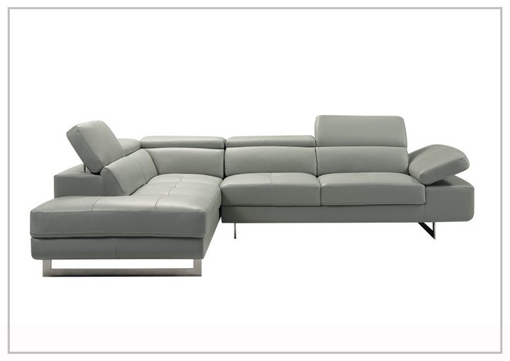 Gio Italia Barts Sectional Sofa with Motion Headrests