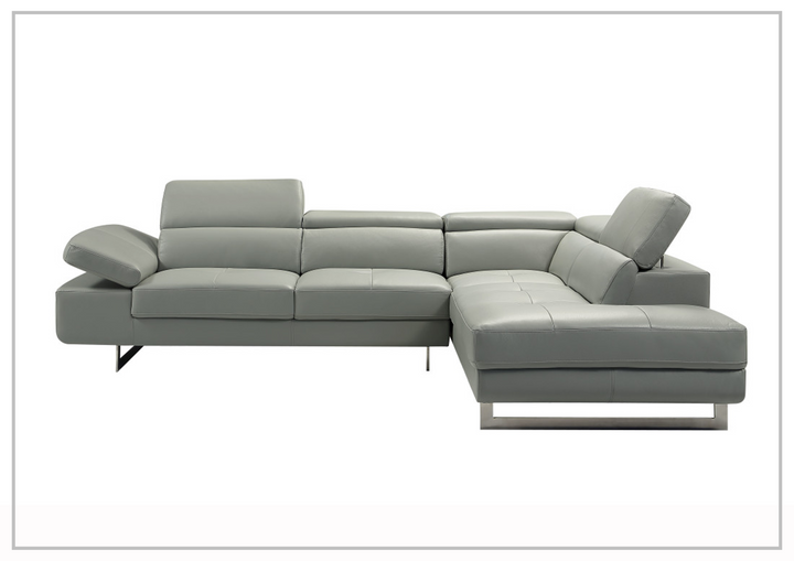 Gio Italia Barts Sectional Sofa with Motion Headrests