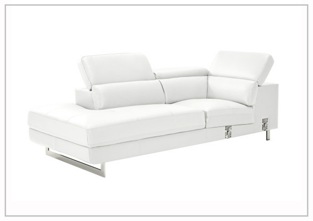 Gio Italia Barts Sectional Sofa with Motion Headrests