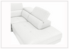 Barts Sectional Sofa with Motion Headrests