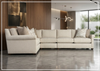 Barnes Fabric Sectional | With Throw Pillow | Bernhardt
