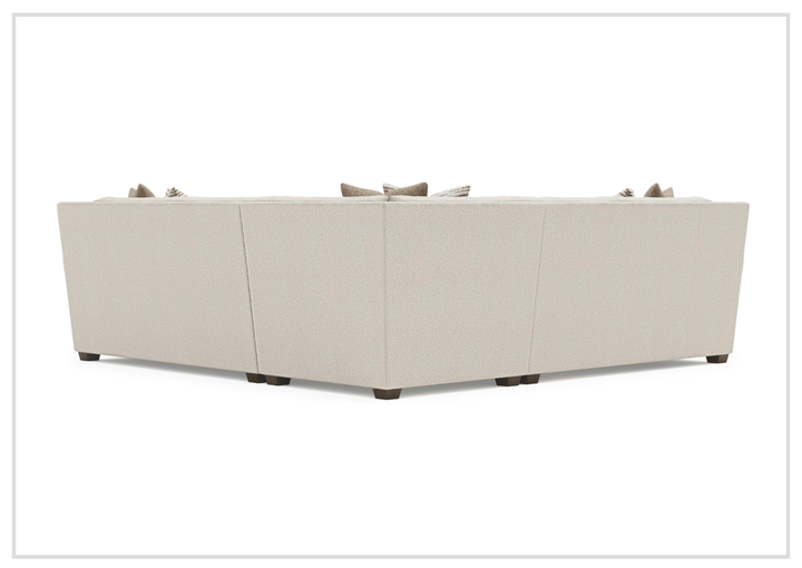 Barnes Fabric Sectional | With Throw Pillow | Bernhardt