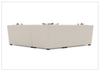 Barnes Fabric Sectional | With Throw Pillow | Bernhardt