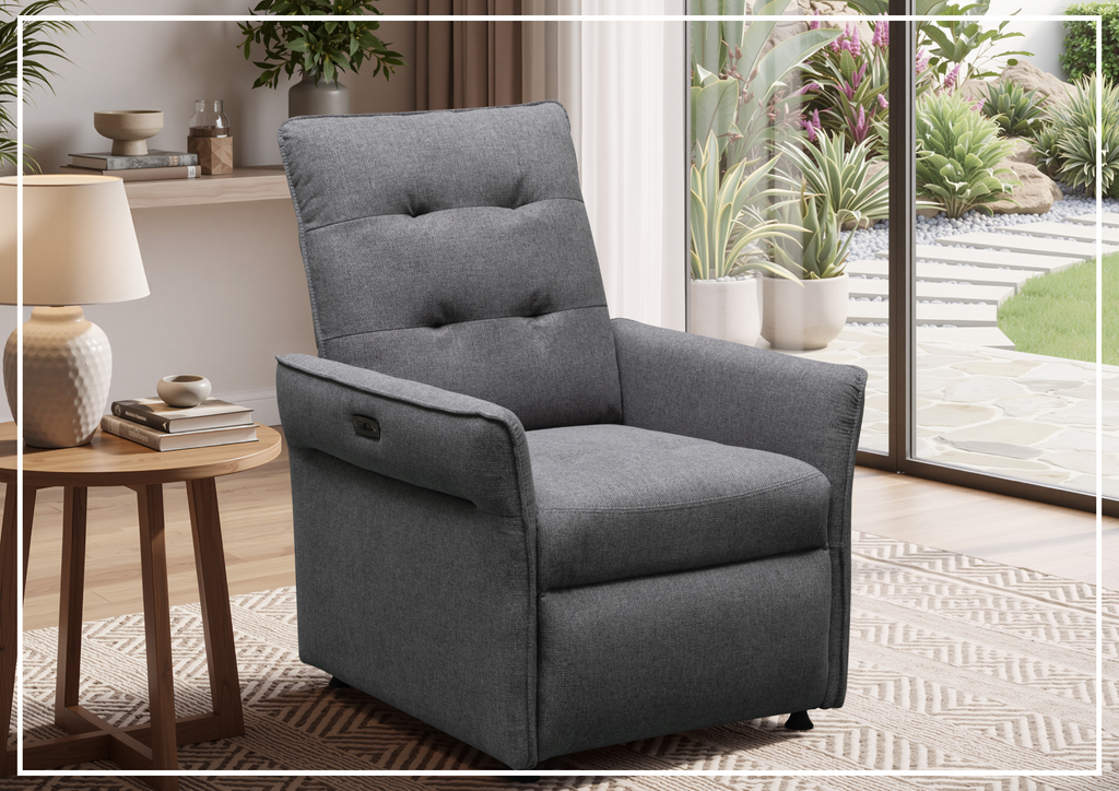 Belis Motion Recliner Chair | Performance Fabric | Klaussner