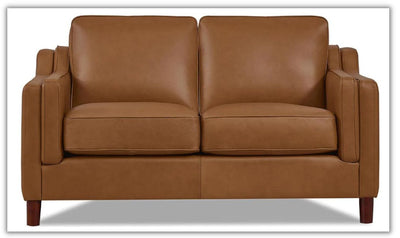 Hydeline Bella 2-Seater Leather Loveseat