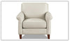 Laguna Leather Chair with Plush Memory Foam Cushions