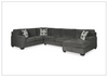 Gio Italia Benndale Modular U Shaped Sectional Sofa-Jennihome
