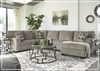 Gio Italia Benndale Modular U Shaped Sectional Sofa-Jennihome