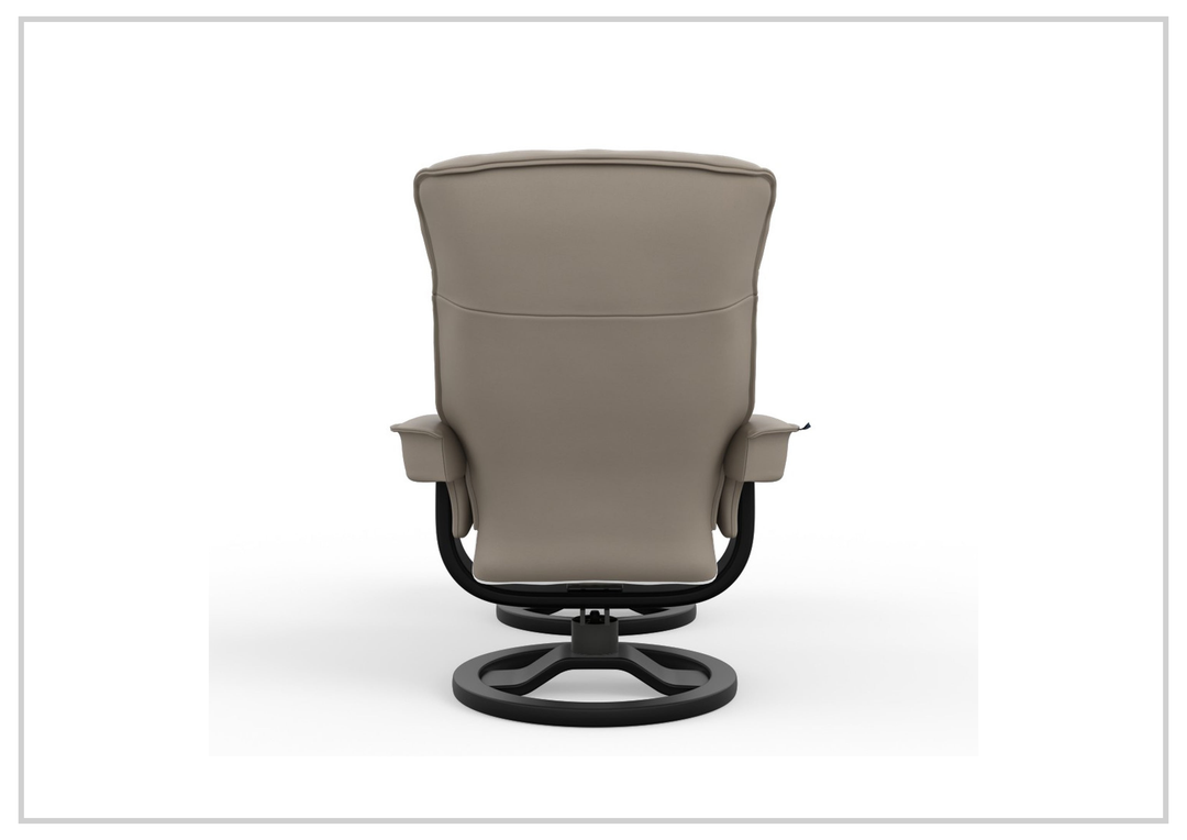 Bergen R Leather Recliner Chair | Foot Stool | Fjords - Jennihome