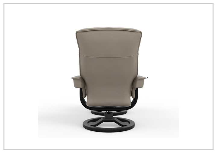 Bergen R Leather Recliner Chair | Foot Stool | Fjords - Jennihome